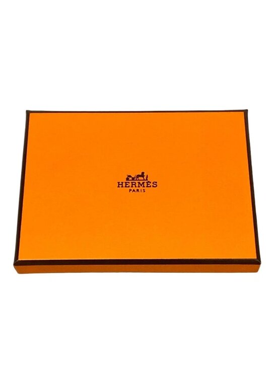 HERMES H Sellier Rose Azalee Veau Epsom W Card Case main image 7
